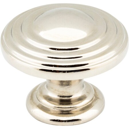 Jeffrey Alexander 1-1/4" Diameter Polished Nickel Stacked Bremen 2 Cabinet Knob 137NI